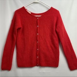 Sezane Gaspard Cardigan red XXS